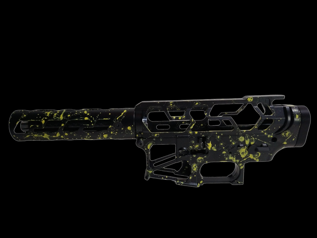 Kit receiver Halo black/yellow