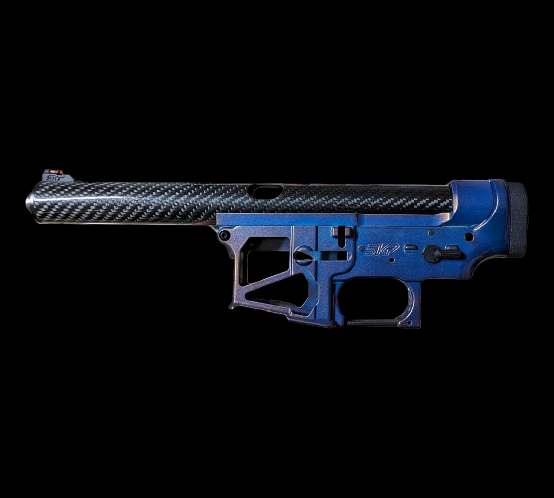 Kit alu carbon blue brt