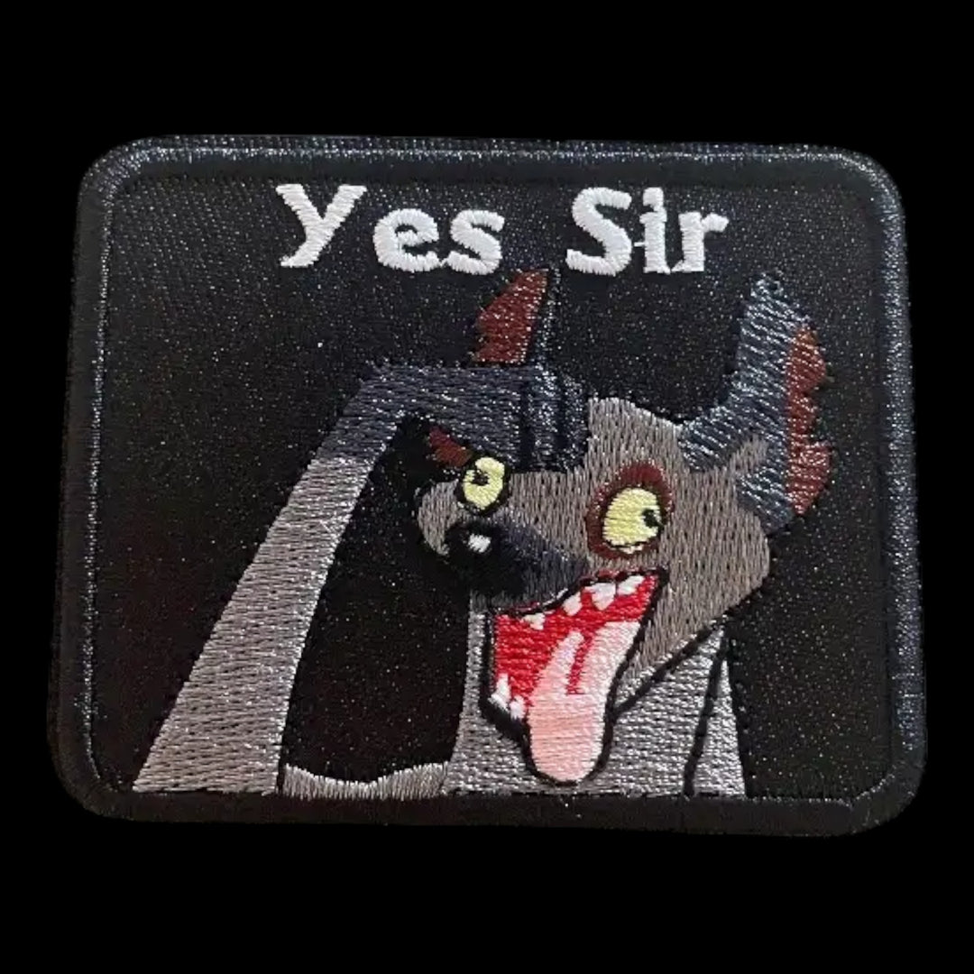 Yes sir patch
