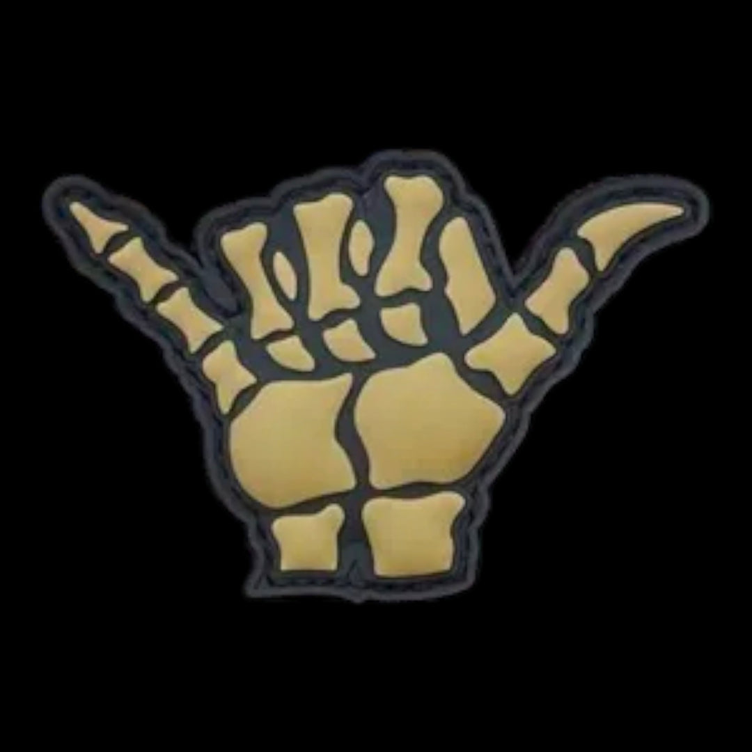 Skull hand tan
