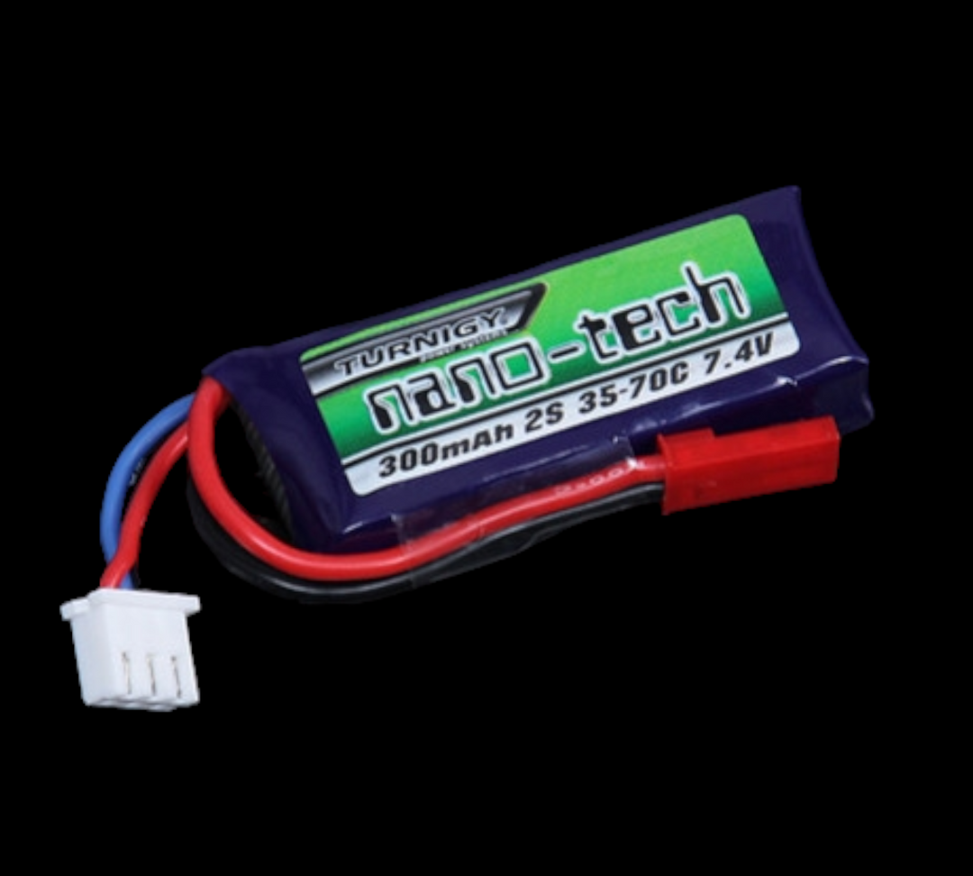 Battery turnigy nano-tech 300mAh 2S 35~70C Lipo Pack