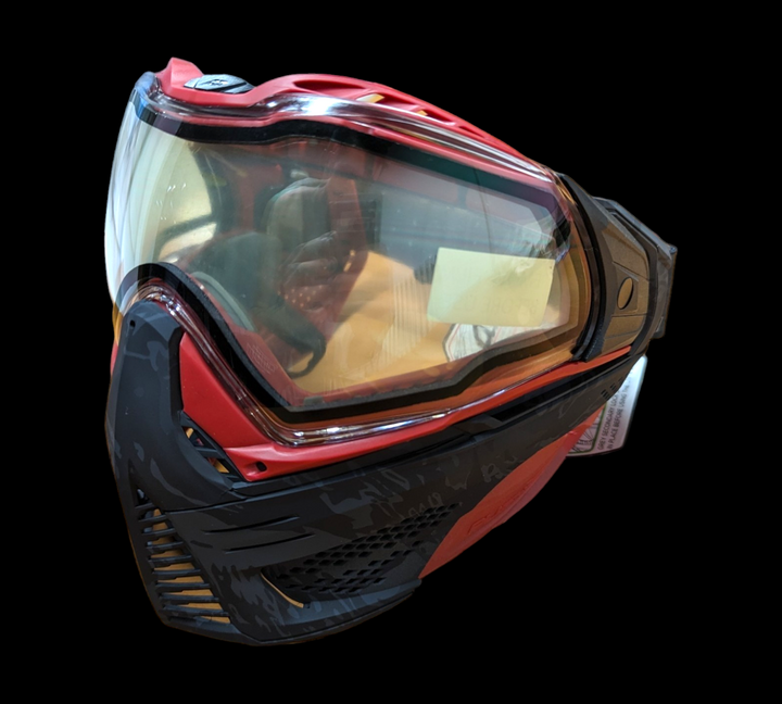 Push paintball mask - Red Camo