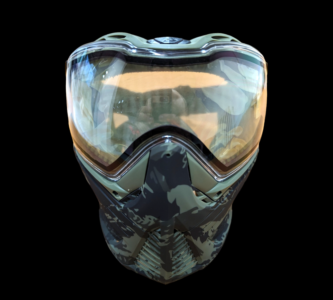 Push paintball mask - Olive Camo