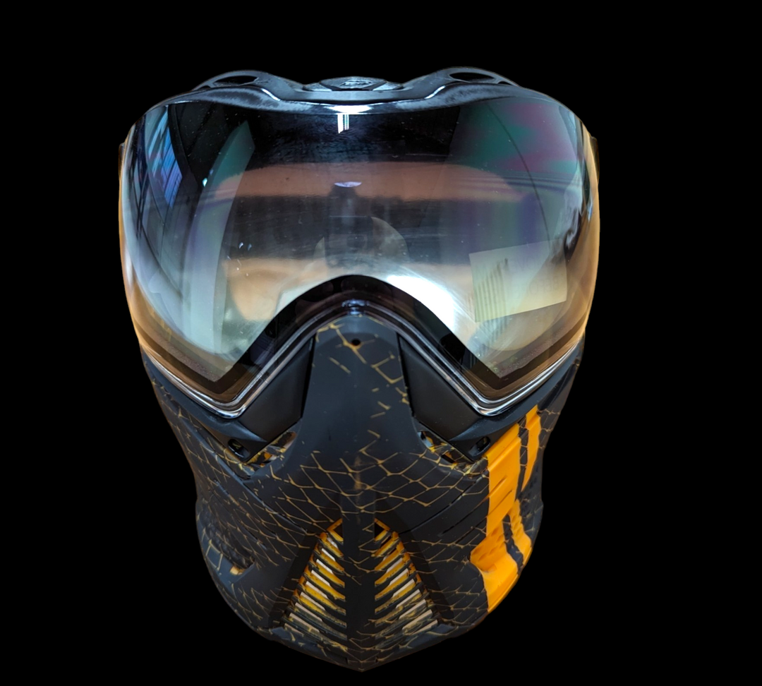 Push paintball mask - VPR Black/Orange