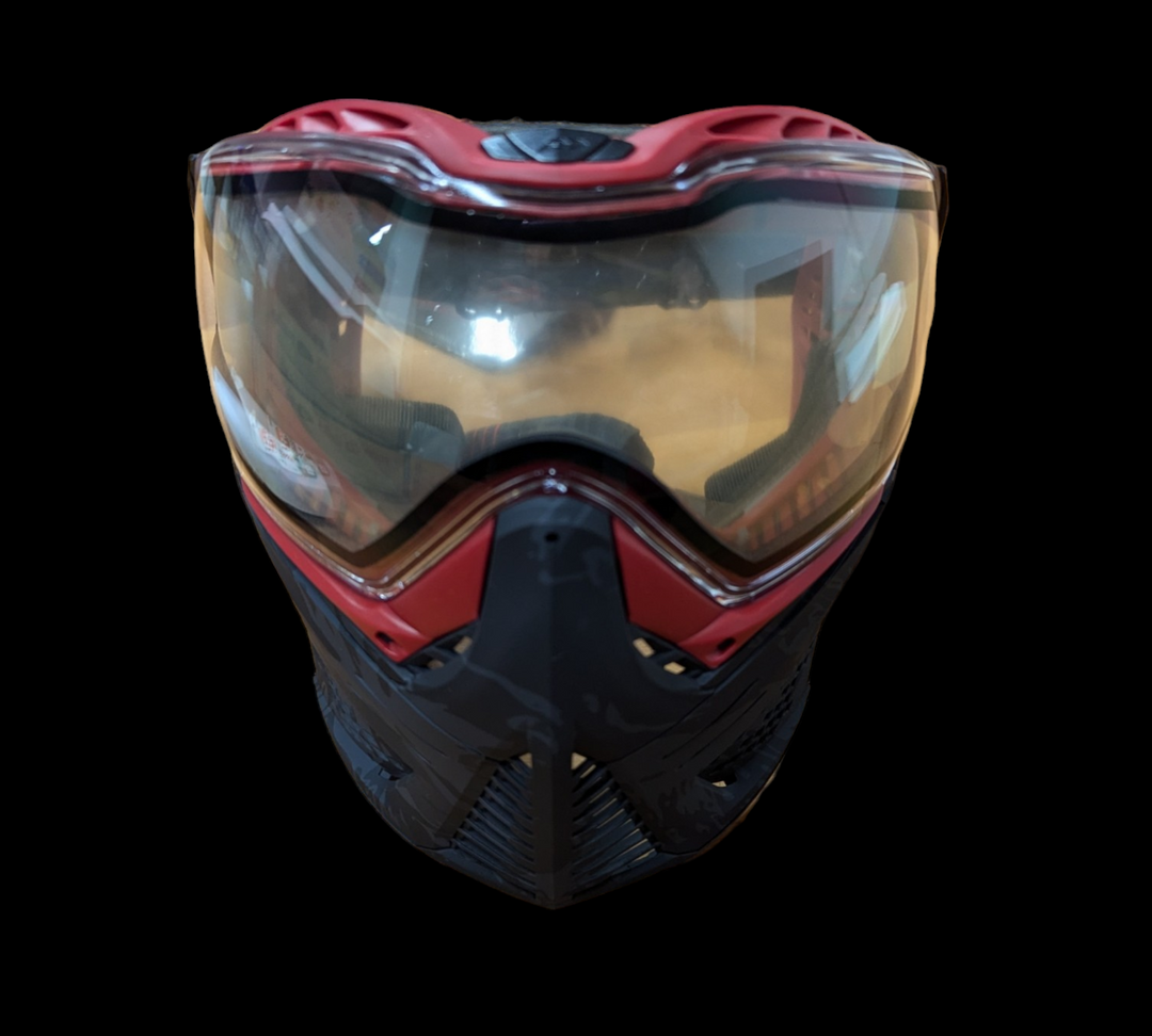 Push paintball mask - Red Camo