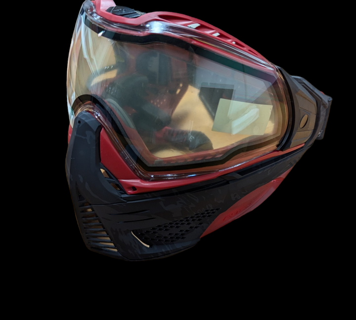 Push paintball mask - Red Camo