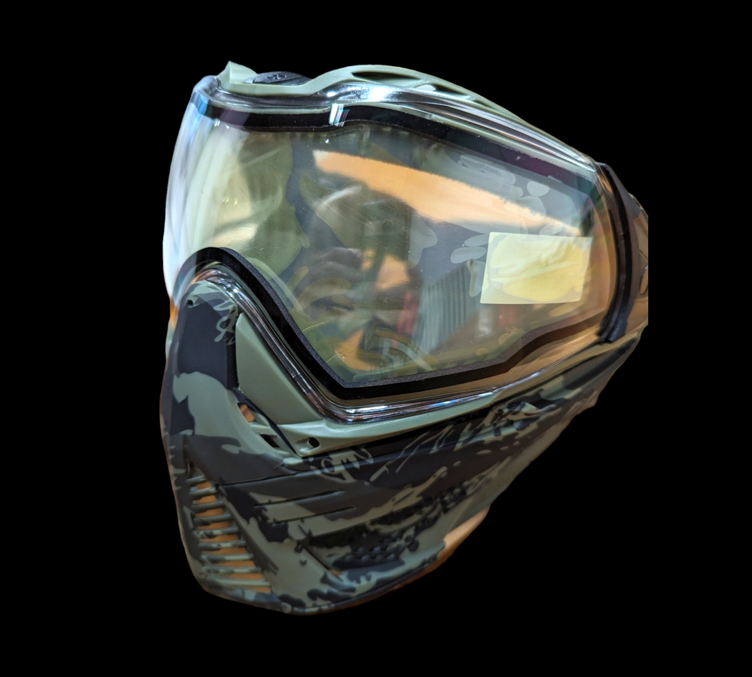 could you use a motorcycle helmet in paintball Push paintball mask
